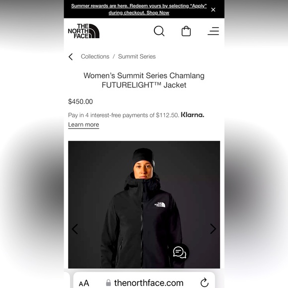 The North Face~ Summit Series Chamlang FUTURELIGHT™ Jacket NEW w Tags! - Picture 16 of 16